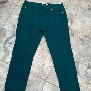 Teal Straight Leg Women's Jeans